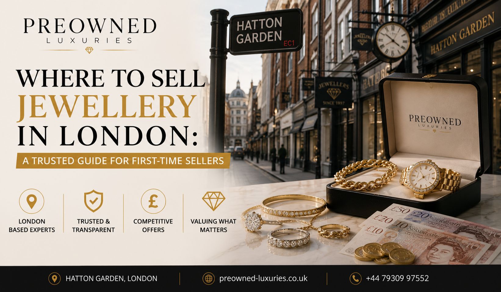 Where to Sell Jewellery in London: Trusted Seller’s Guide