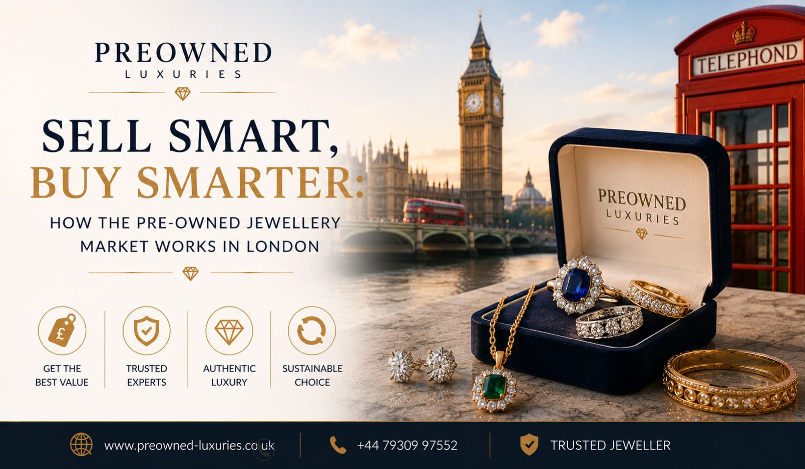 Sell Smart, Buy Smarter: How the Pre-Owned Jewellery Market Works in London